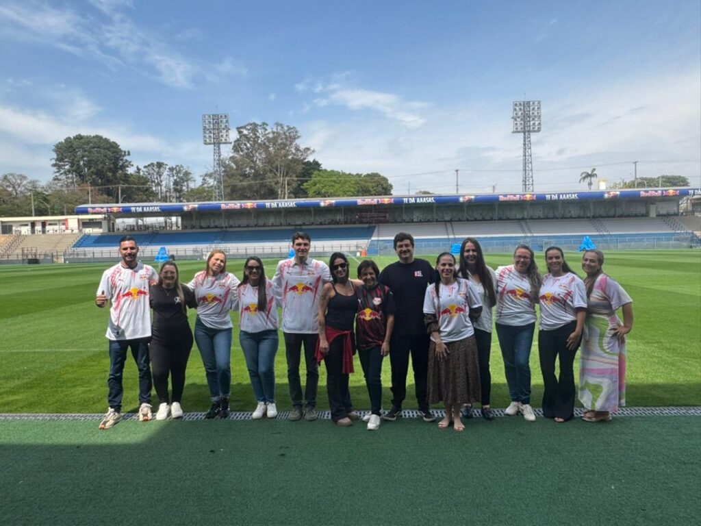 Voluntários aproximam Red Bull Bragantino da comunidade local