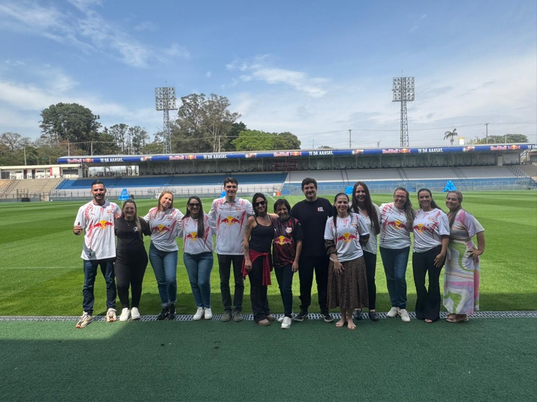 Voluntários aproximam Red Bull Bragantino da comunidade local